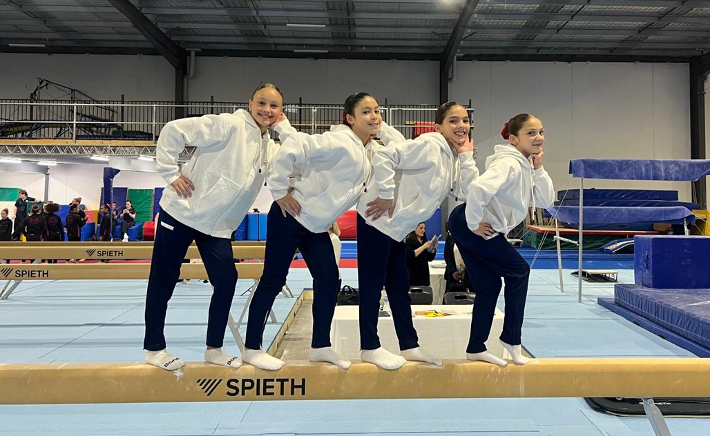 Waverley squad at CYC Gymsports