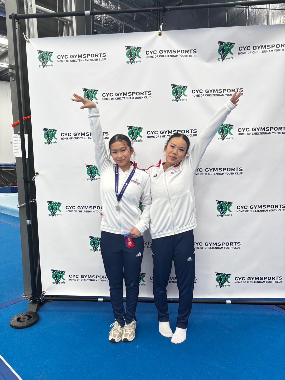 Waverley athletes at CYC Gymsports