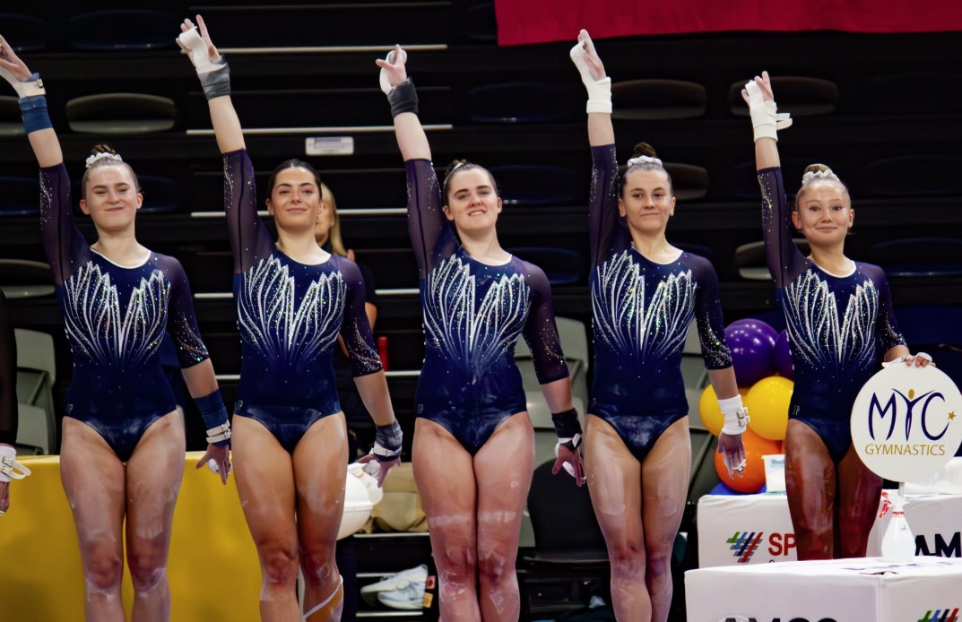 MYC Gymnastics Level 10 athletes at the 2026 Victorian Championships