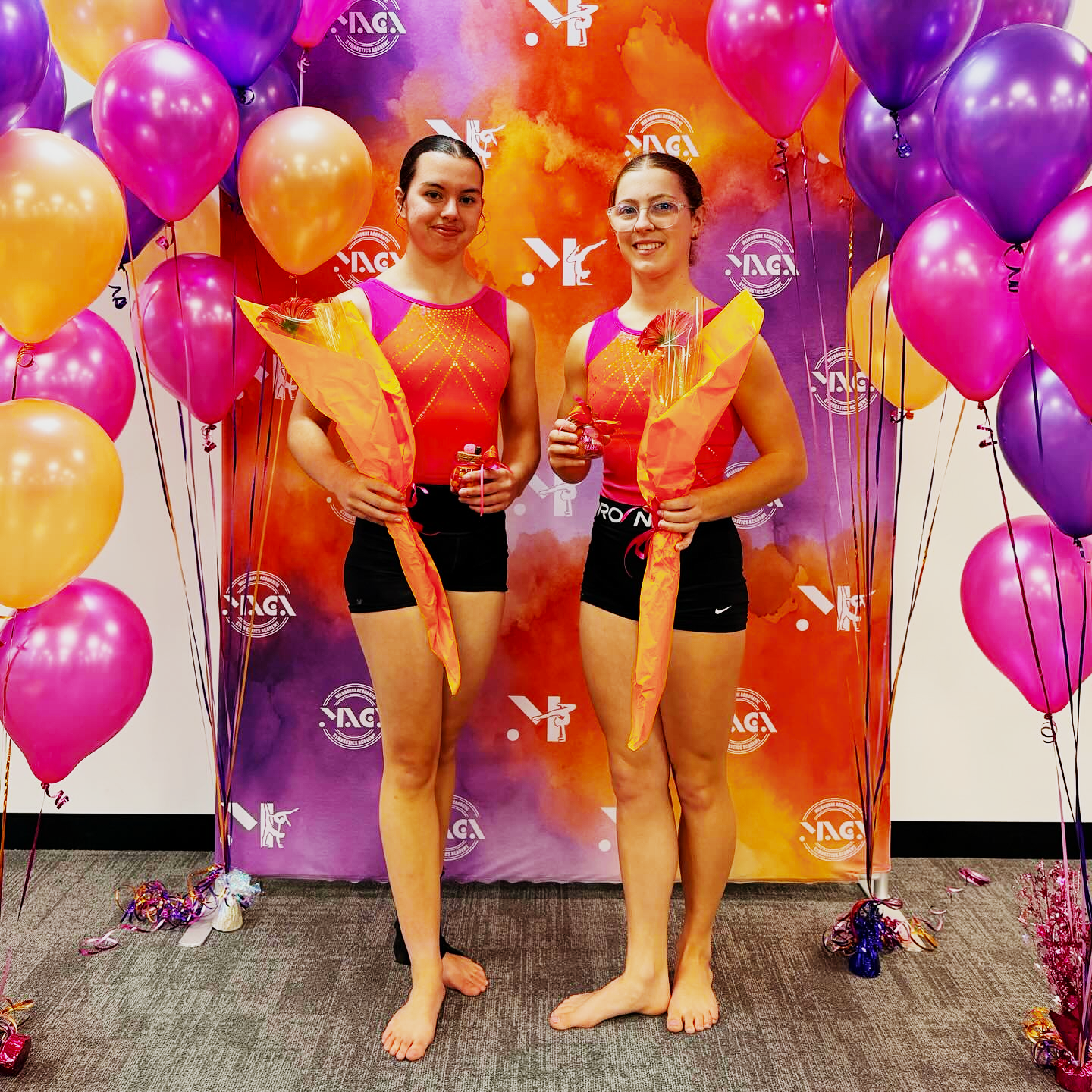 Shae O'Brien and Amelia Tabone, Melbourne Acrobatic Gymnastics Academy